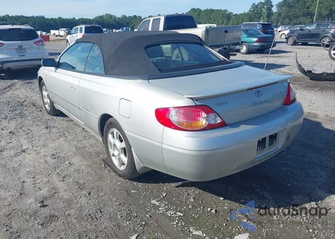 2002 Toyota Camry Solara Sle V6 из США, поврежденный, VIN 2T1FF28P32C546077